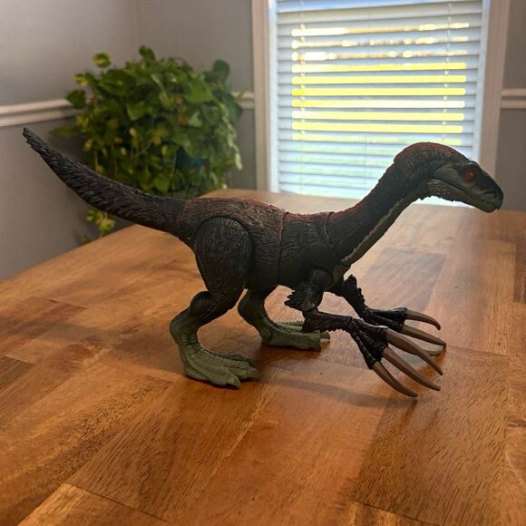 Mattel Other - Mattel Jurassic World Velociraptor Dinosaur Figure with Extended Claws